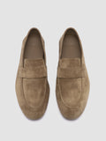 C-SIDE 001 - Taupe Suede Loafers Men Officine Creative - 2