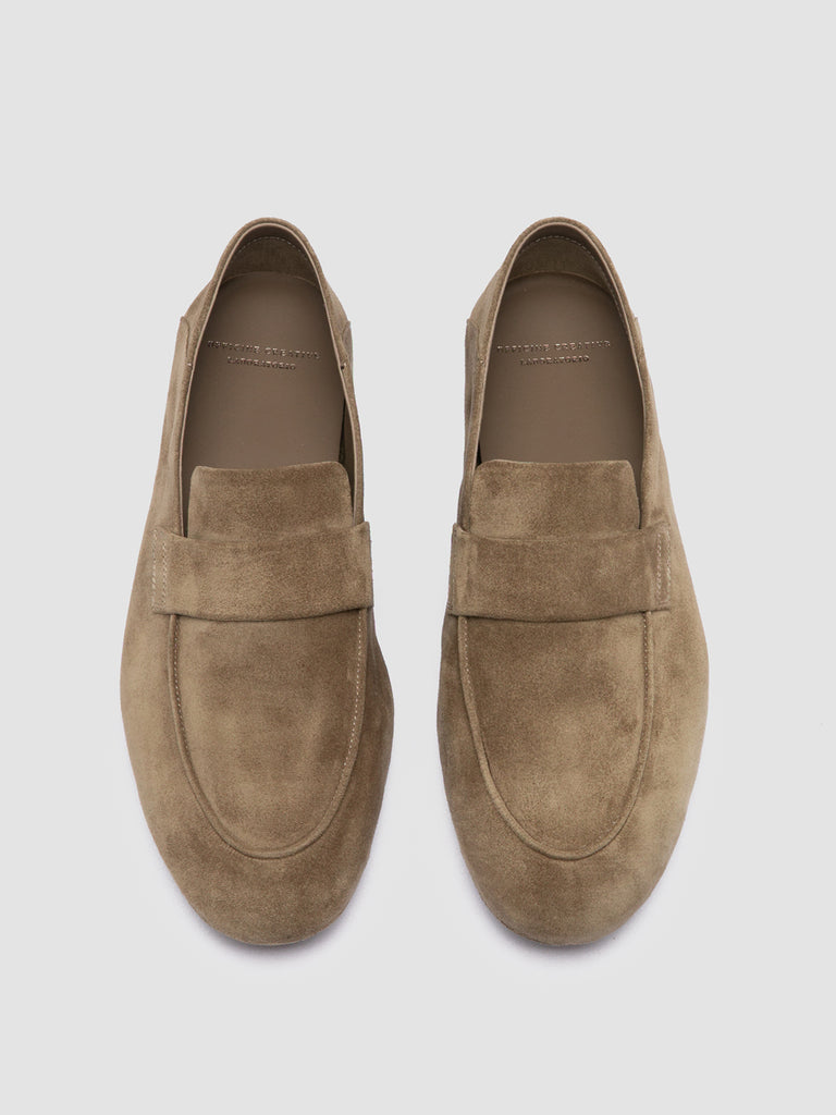 C-SIDE 001 - Taupe Suede Loafers Men Officine Creative - 2