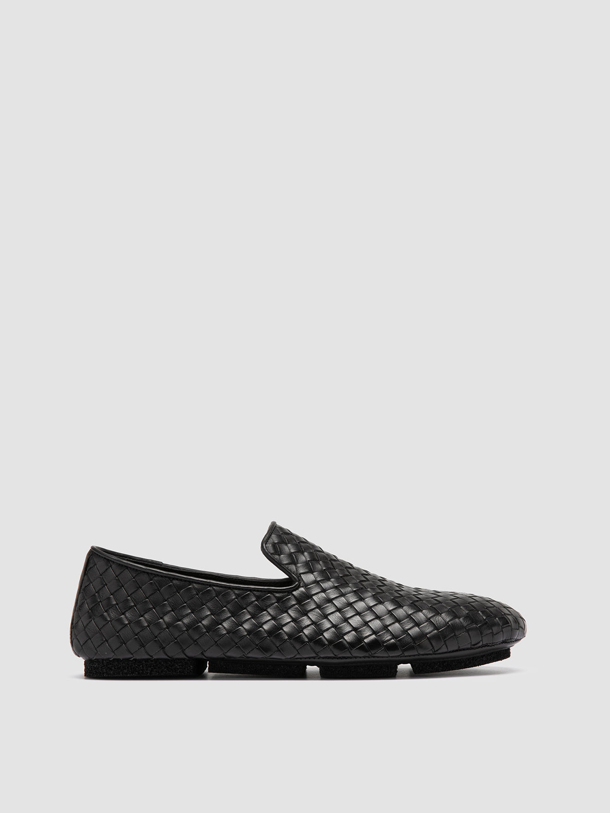 Officine Creative C-SIDE 002 Mocassini in Pelle Nera