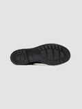 DIARY 015 - Black Stretch Leather Zipped Boots - thumb image 5,side view