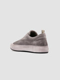 DUB 001 - Sneaker Slip-On in Camoscio e Pelle Grigia