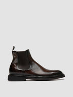 DUDE FLEXI 003 - Brown Leather Chelsea Boots