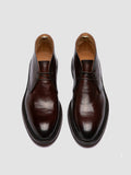 DUDE FLEXI 004 - Burgundy Leather Chukka Boots - thumb image 2,side view
