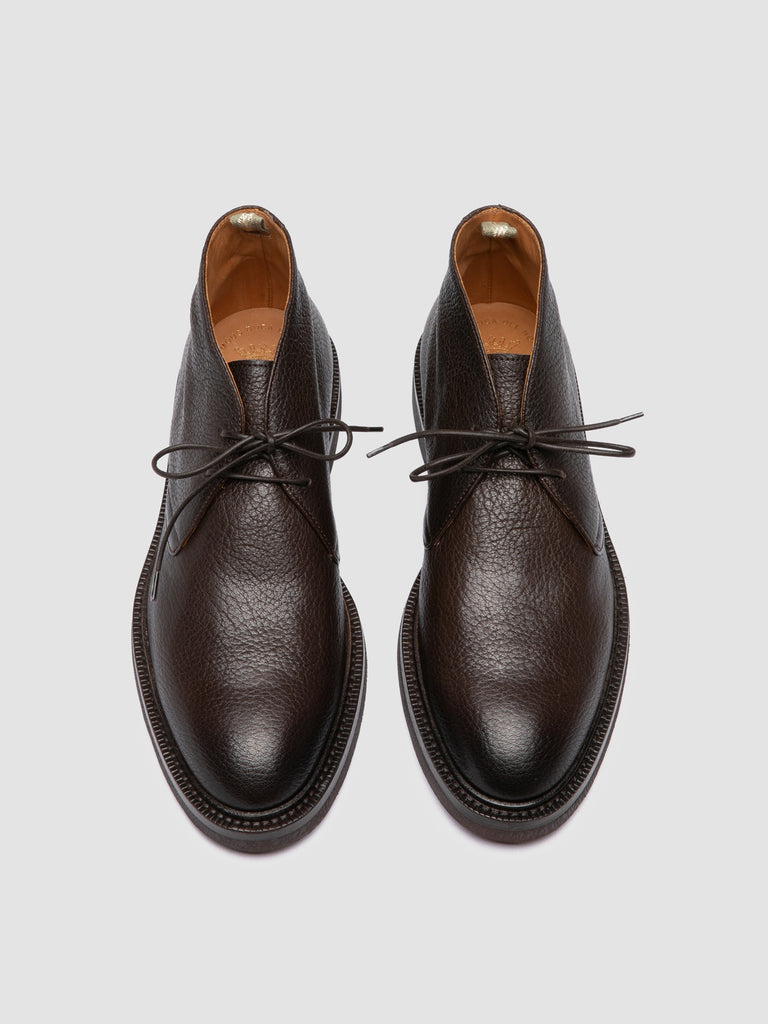 DUDE FLEXI 004 - Brown Leather Chukka Boots