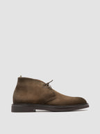 DUDE FLEXI 004 - Stivali Chukka in Pelle Scamosciata Marrone