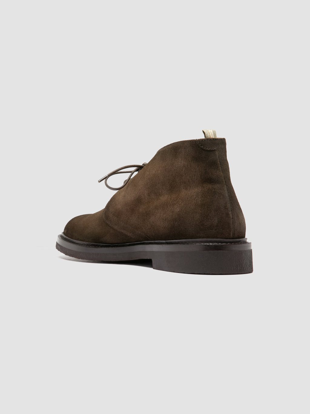 DUDE FLEXI 004 - Brown Suede Chukka Boots - image 4,side view