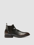 EMORY 012 - Stivaletti Chelsea in Pelle Marrone