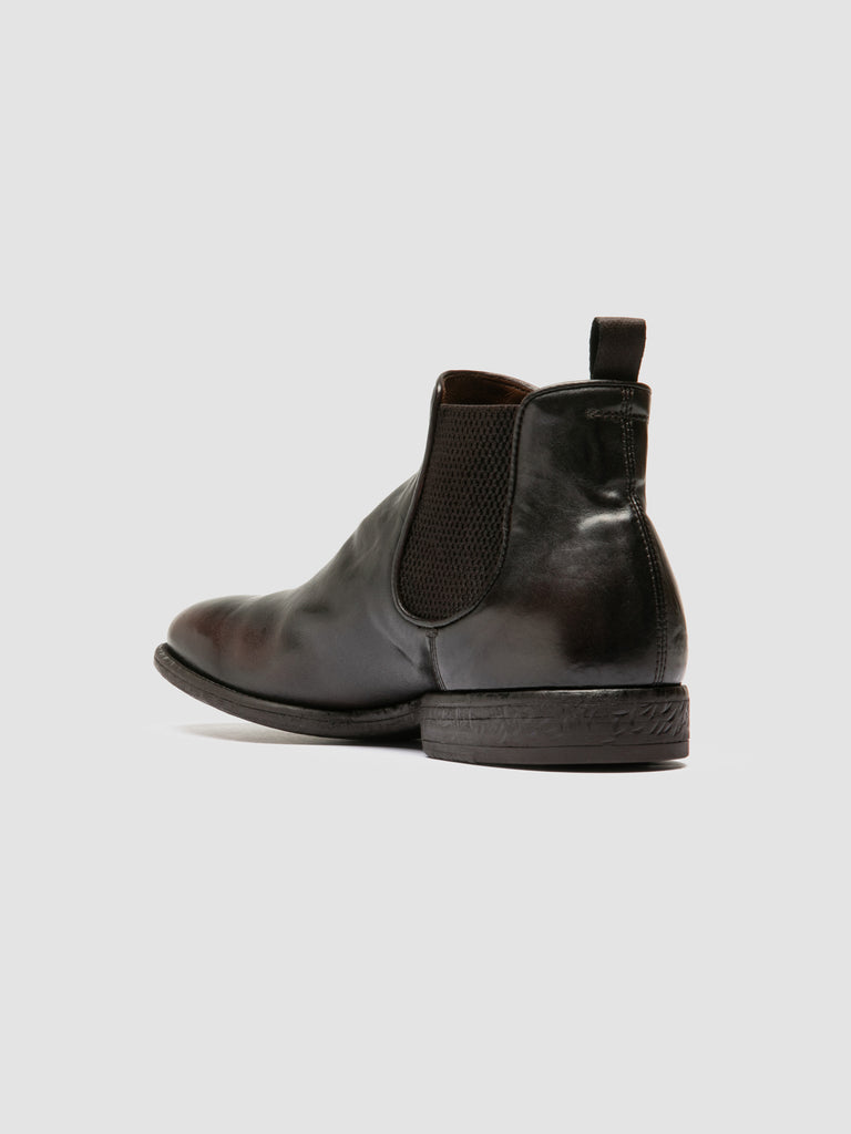 EMORY CAOU 012 - Brown Leather Chelsea Boots