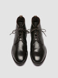 EMORY 023 - Stivali Stringati in Pelle Marrone
