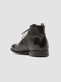 EMORY 023 - Stivali Stringati in Pelle Marrone