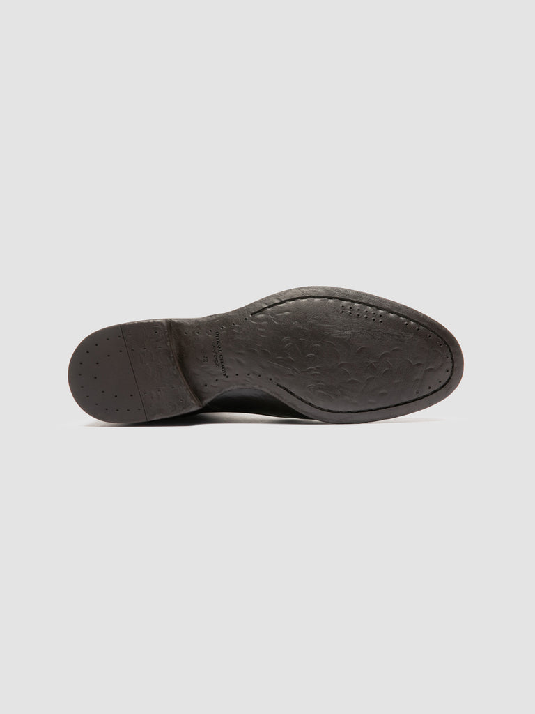 EMORY 023 - Stivali Stringati in Pelle Marrone