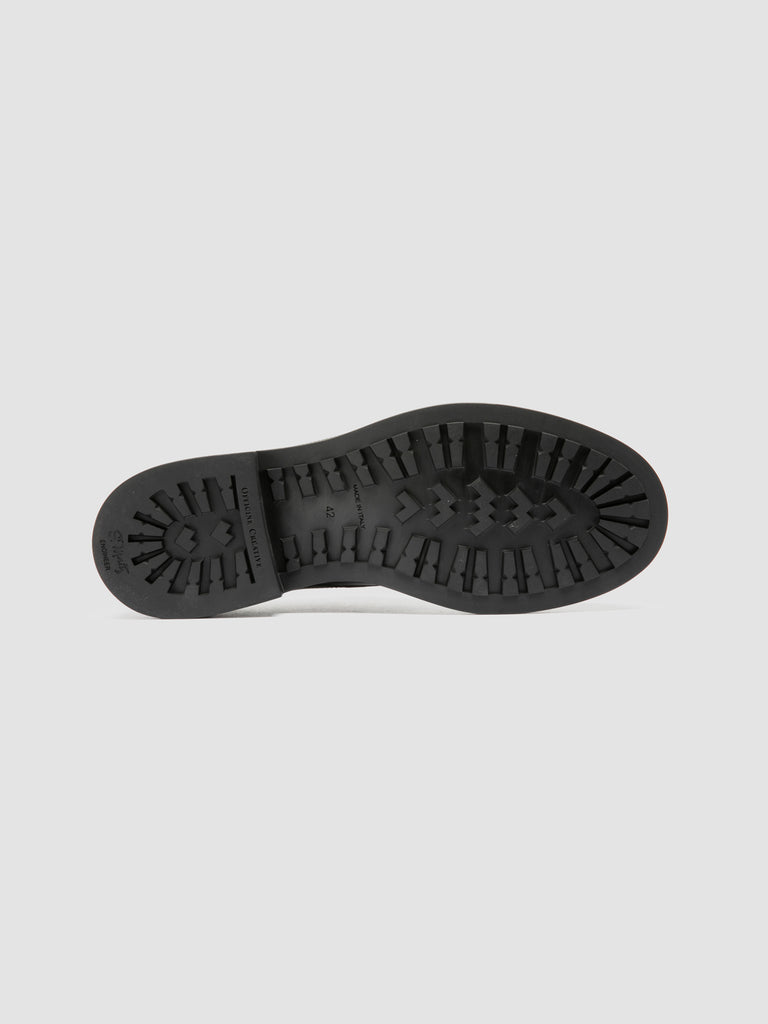 ENGINEER 004 - Black Leather Derby Shoes