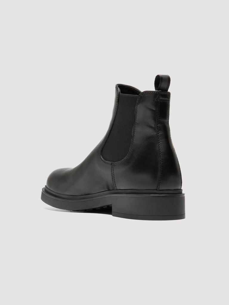 ENGINEER 006 - Black Leather Chelsea Boots
