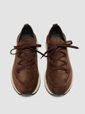 ENTIRE 001 - Brown Suede Sneakers - thumb image 2,side view
