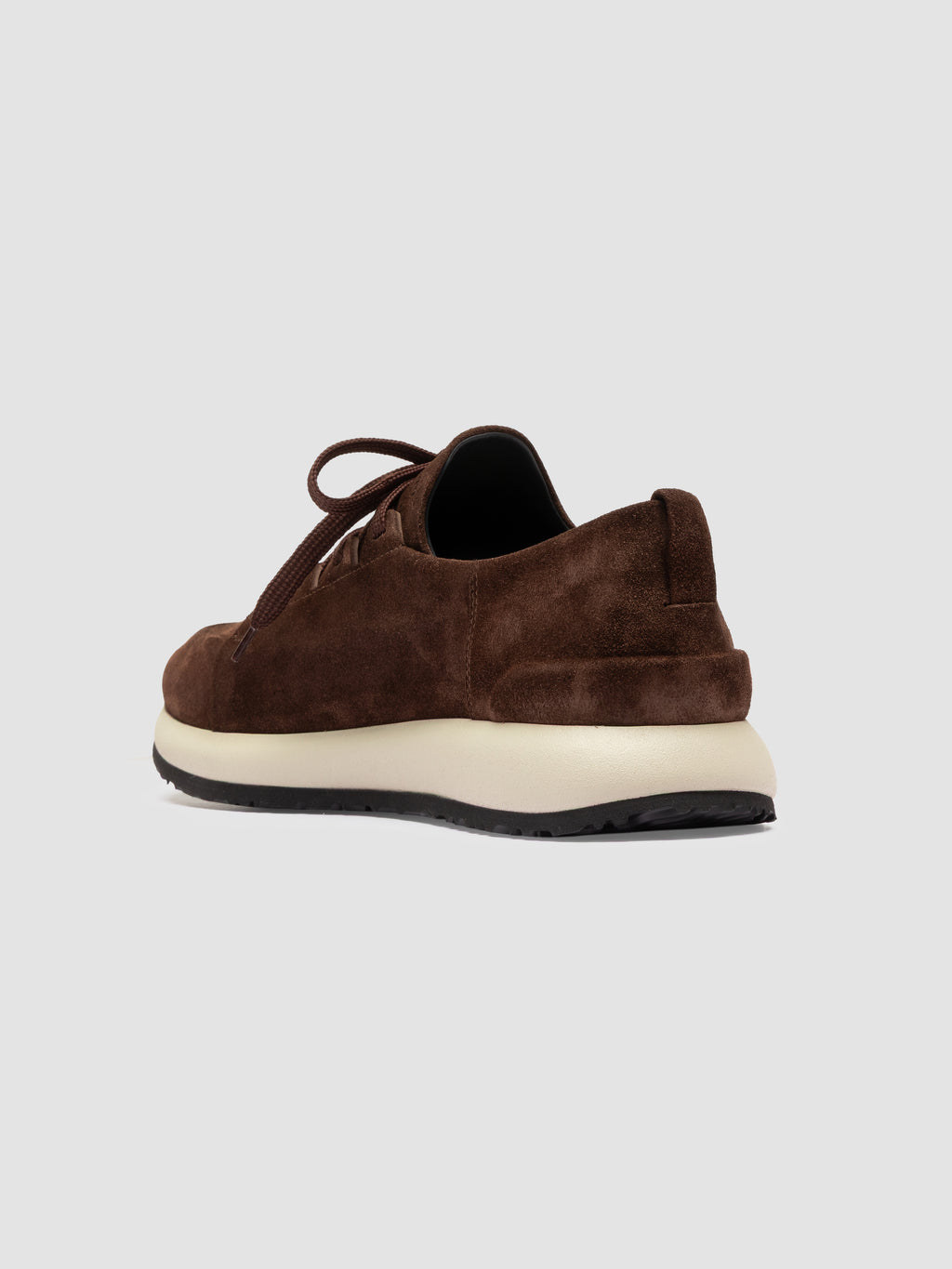 ENTIRE 001 - Brown Suede Sneakers - image 4,side view