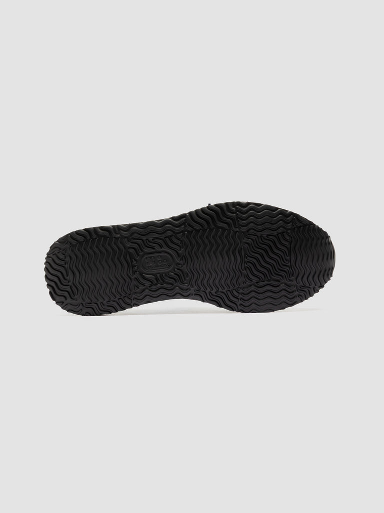 ENTIRE 001 - Sneaker in Pelle Scamosciata Blu Navy