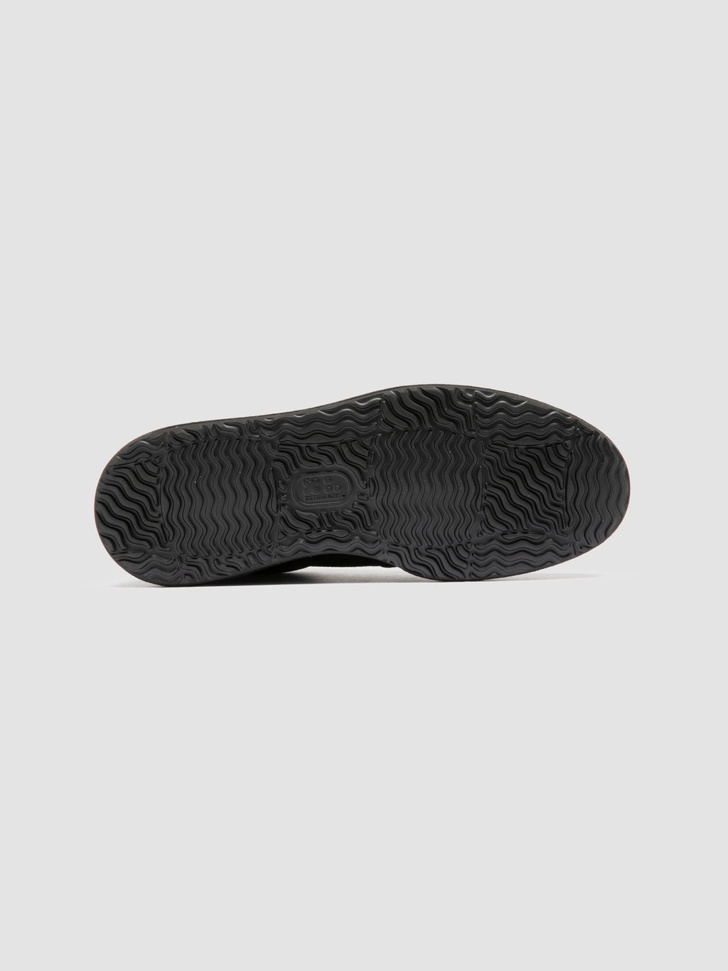 ERASER 001 - Blue Leather Low Top Sneakers - image 5,side view
