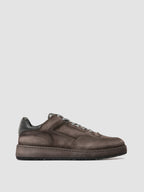 ERASER 001 - Sneaker Basse in Pelle Grigia