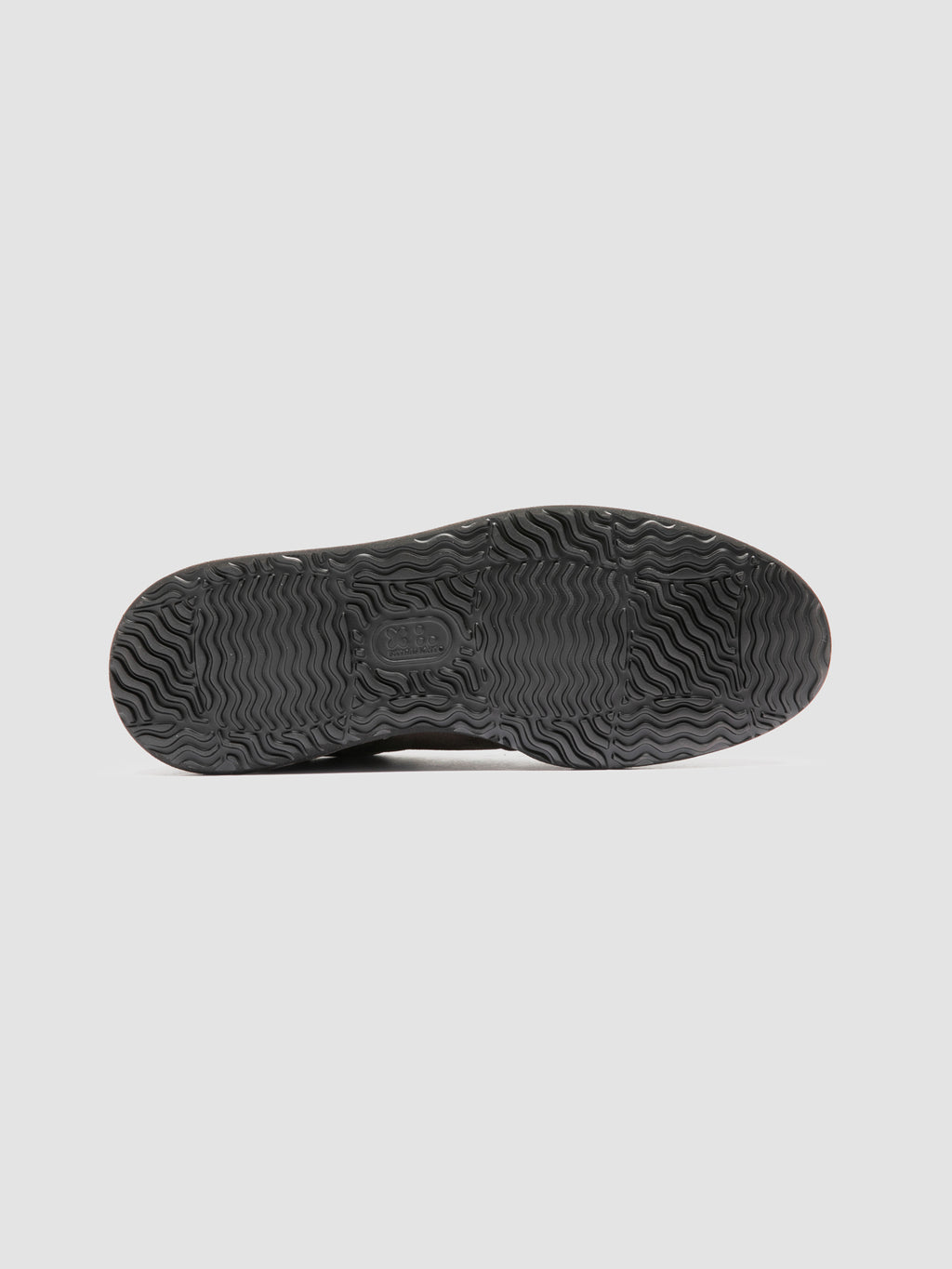 ERASER 001 - Sneaker Basse in Pelle Grigia - image 5,side view