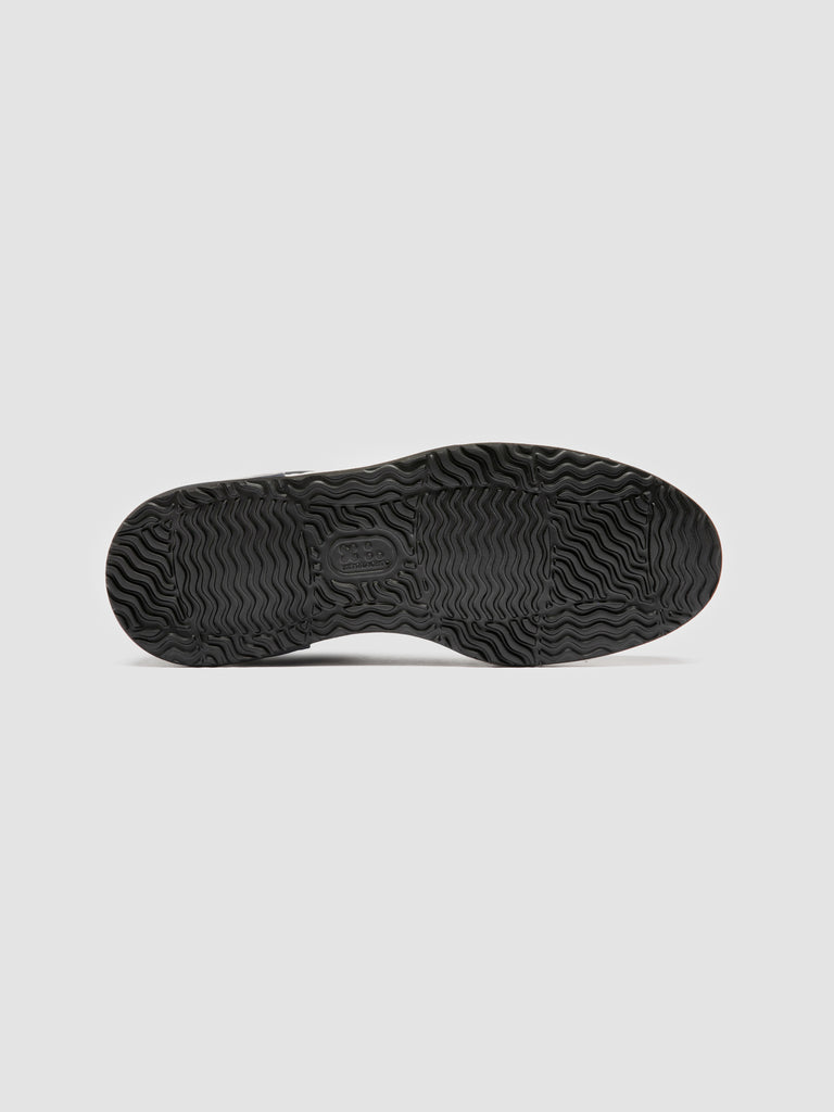 ERASER 001 - Grey Leather Sneakers