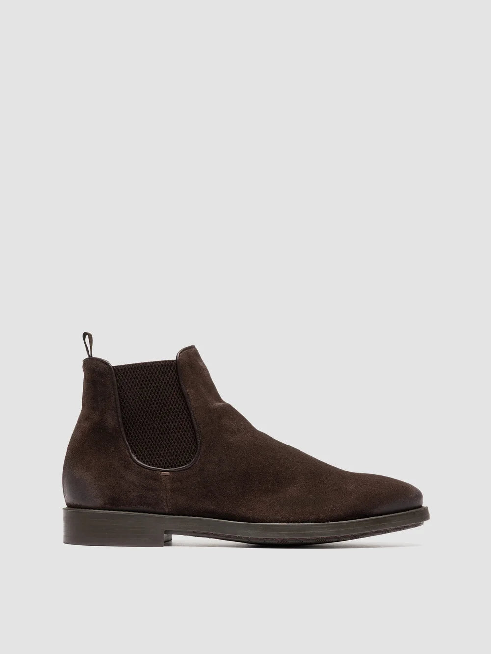 ERGOSUM 003 - Brown Suede Chelsea Boots - image 1,side view