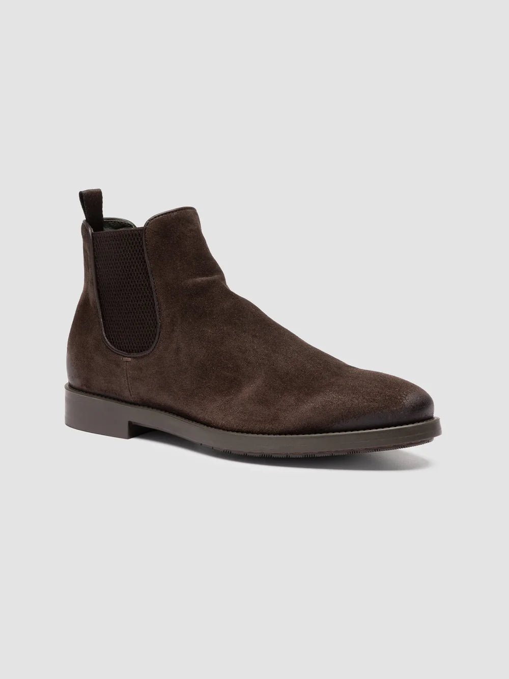 ERGOSUM 003 - Brown Suede Chelsea Boots - image 3,side view