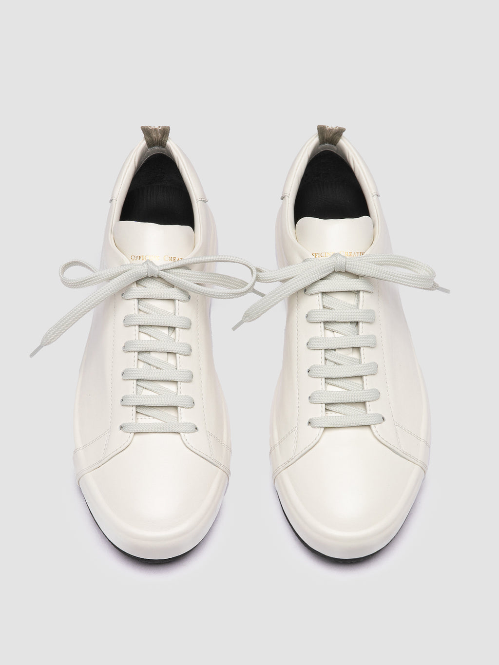 ESSENCE 001 - Sneaker Basse in Pelle Bianca