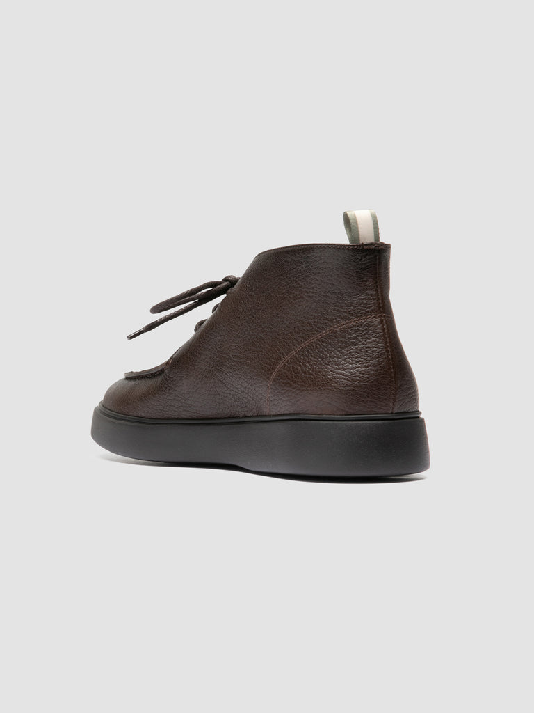 FRAME 002 - Brown Leather Chukka Boots