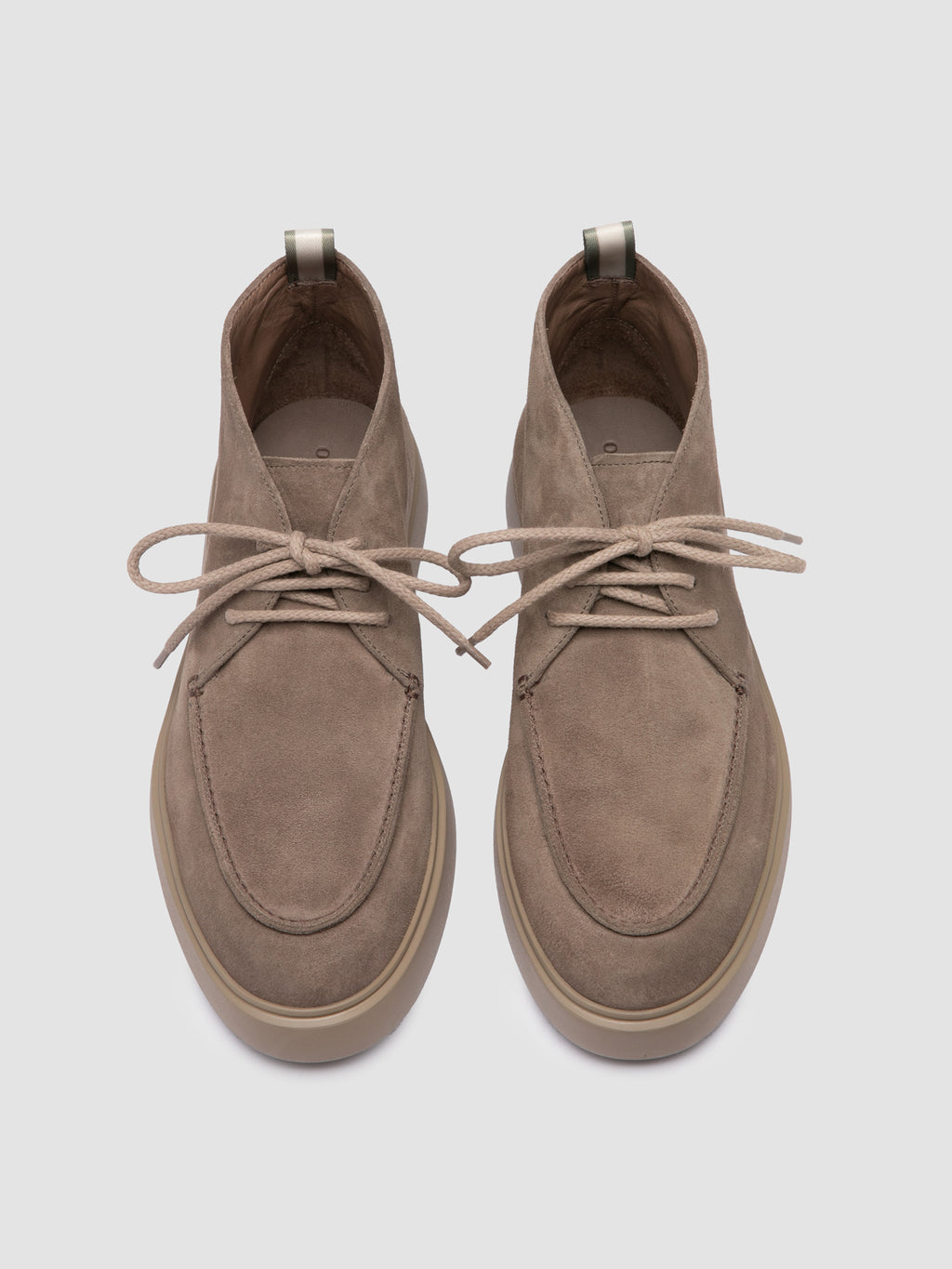 FRAME 002 - Taupe Suede Chukka Boots - image 2,side view