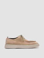 FRAME 011 - Derby in Pelle Scamosciata Beige
