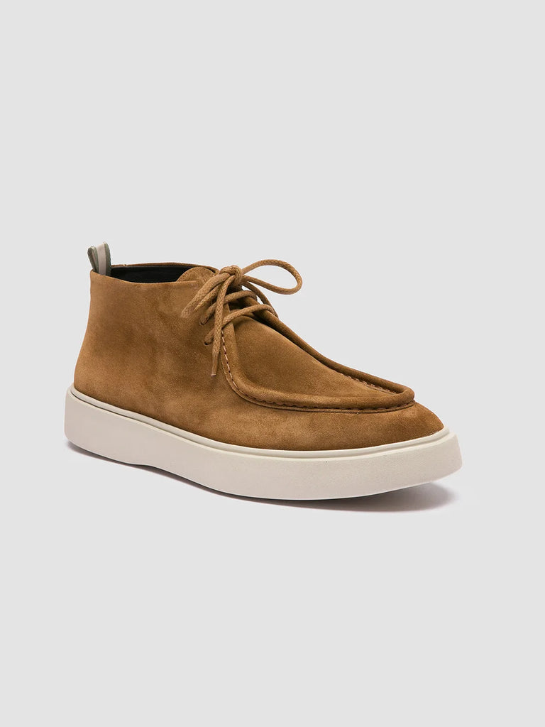 Men's Brown Suede Chukka Boots: FRAME 012 Officine Creative - 3