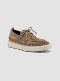 FRAME 018 - Taupe Suede Boat Shoes - thumb image 3,side view
