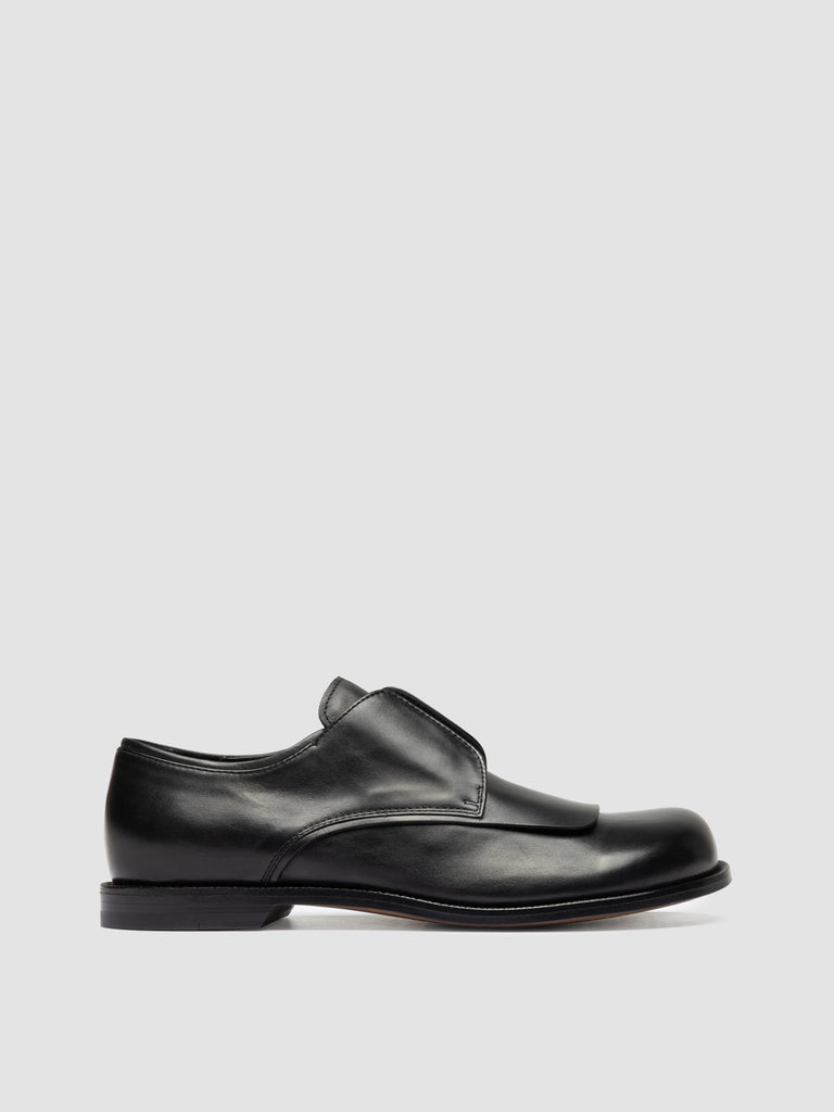 GEMSTONE 002 - Scarpe Derby in Pelle Nera