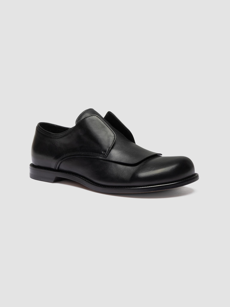 GEMSTONE 002 - Scarpe Derby in Pelle Nera