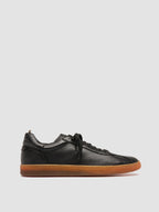 GINNASIO 001 - Sneaker in Pelle Nera
