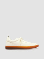 GINNASIO 001 - Sneaker in Pelle Bianca