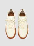 GINNASIO 001 - White Leather Sneakers - thumb image 2,side view