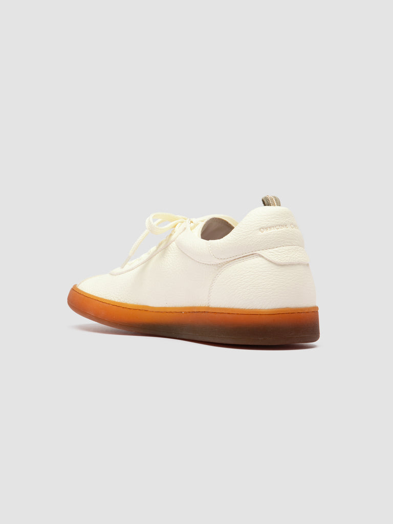 GINNASIO 001 - White Leather Sneakers