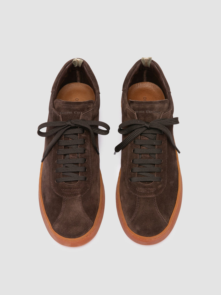 GINNASIO 001 - Brown Suede Sneakers