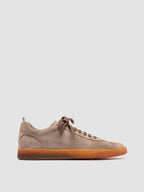 GINNASIO 001 - Sneaker in Pelle Scamosciata Grigia