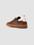 GINNASIO 003 - Sneaker Basse in Pelle Marrone - thumb image 4,side view