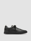 GINNASIO 003 - Sneaker Basse in Pelle Nera - thumb image 1,side view