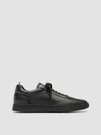 GINNASIO 003 - Sneaker Basse in Pelle Nera
