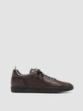 GINNASIO 003 - Sneaker Basse in Pelle Marrone - thumb image 1,side view