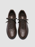 GINNASIO 003 - Sneaker Basse in Pelle Marrone - thumb image 2,side view