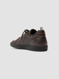 GINNASIO 003 - Sneaker Basse in Pelle Marrone - thumb image 4,side view