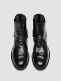GRAPHIS 002 - Black Leather Zipped Boots
