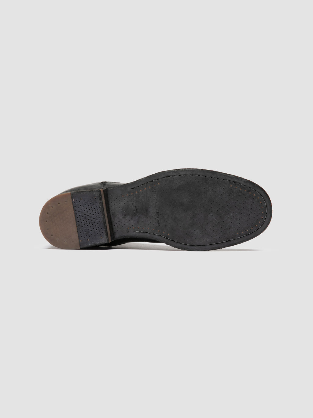 GRAPHIS 002 - Black Leather Zipped Boots