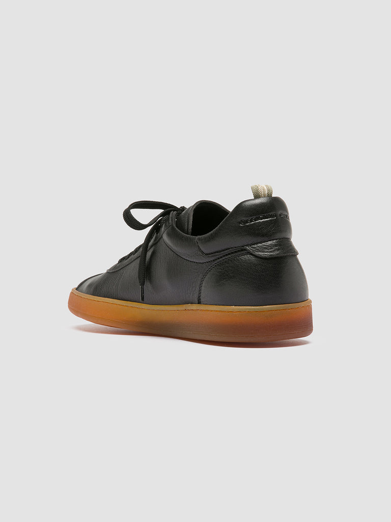 HALO 001 - Sneaker Basse in Pelle Nera