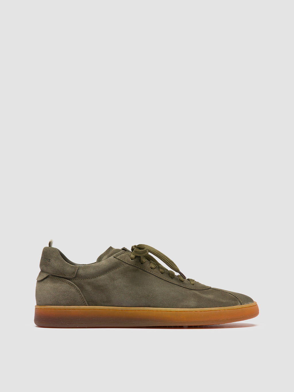 HALO 001 - Sneaker Basse in Pelle Scamosciata Verde